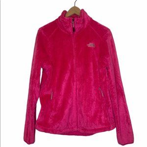 The North Face | Full Zip Sherpa Fleece Jacket | Pink | Women's Medium